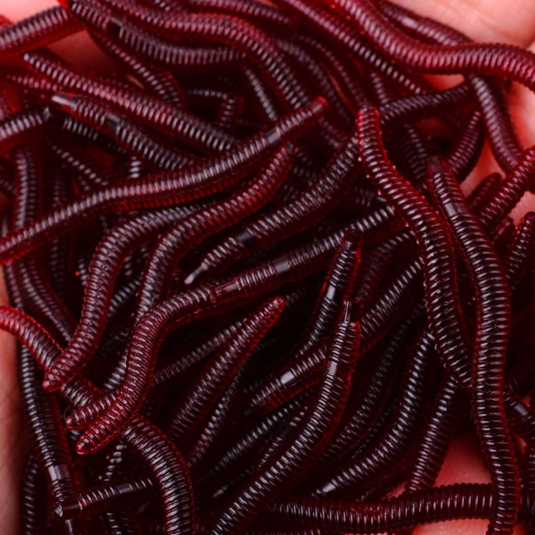50pcs Lifelike Red Worm Soft L - đánh giá và giá Aglaonema Red