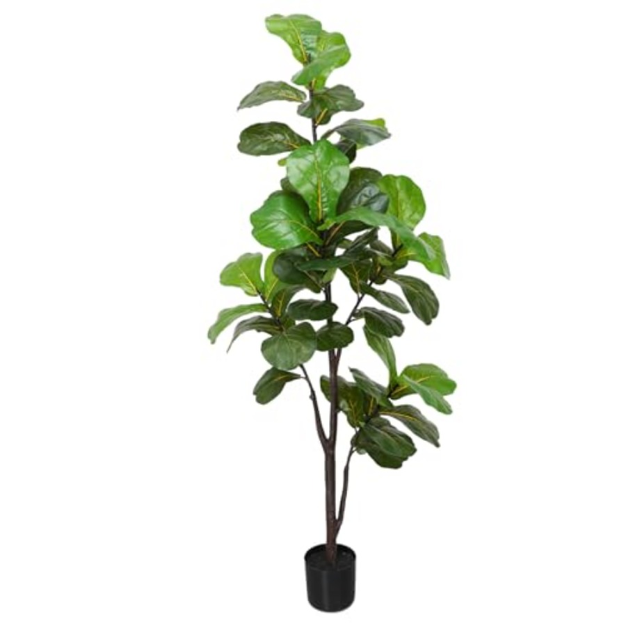 Artificial Fiddle Leaf Fig Tre - đánh giá và giá Ficus Lyrata Tree