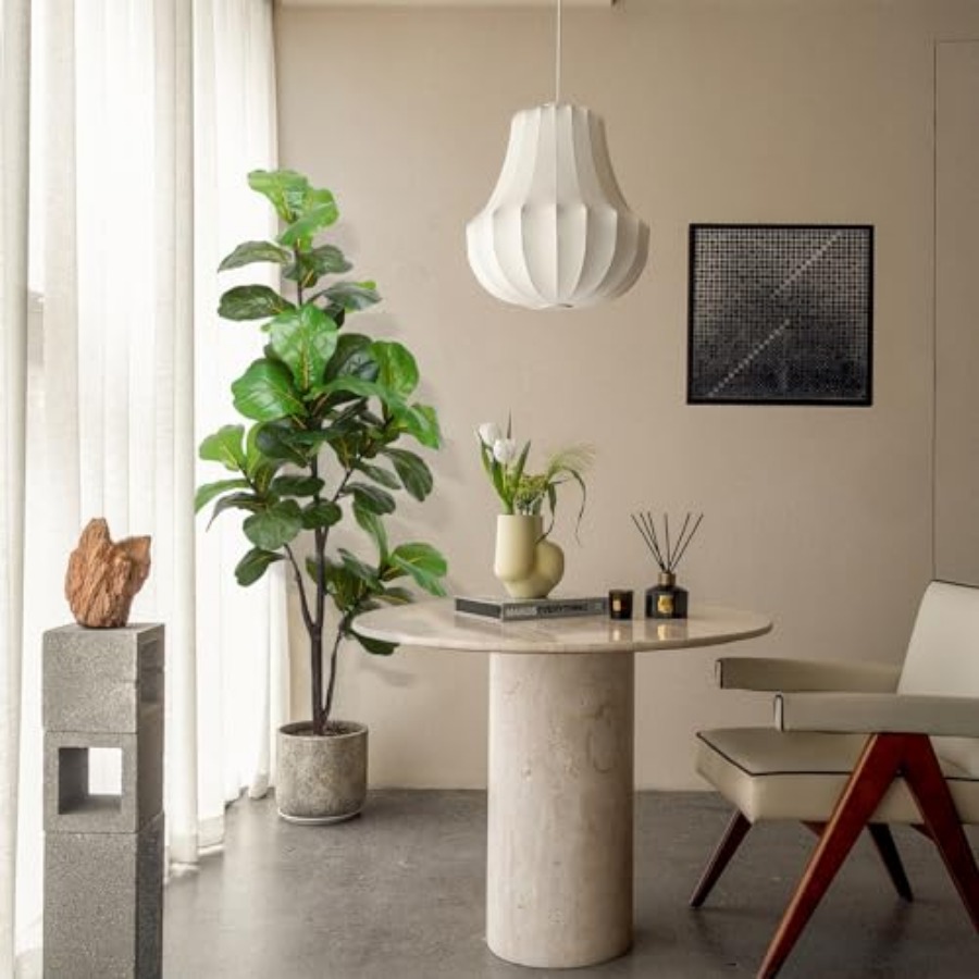 Artificial Fiddle Leaf Fig Tre - đánh giá và giá Ficus Lyrata Tree