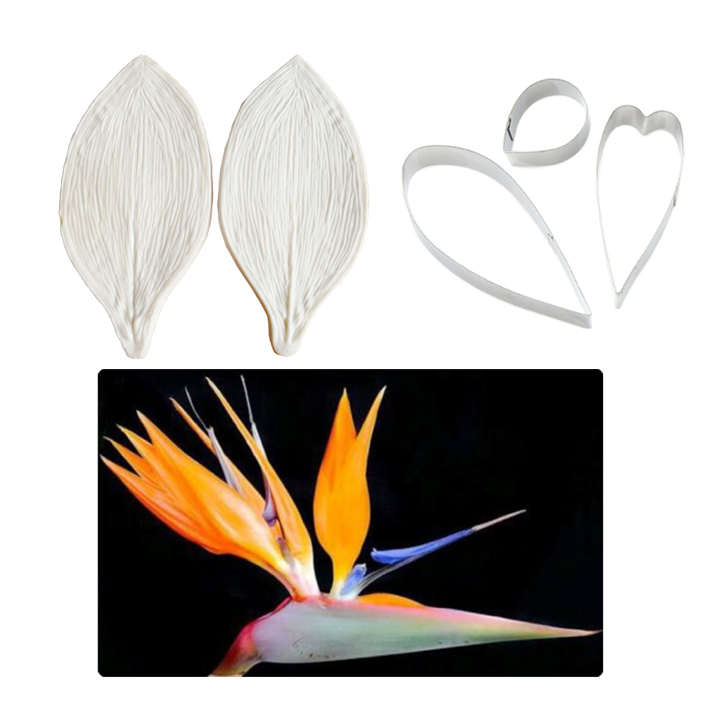 Large Gumpaste Strelitzia Bird - đánh giá và giá Bird Paradise Strelitzia