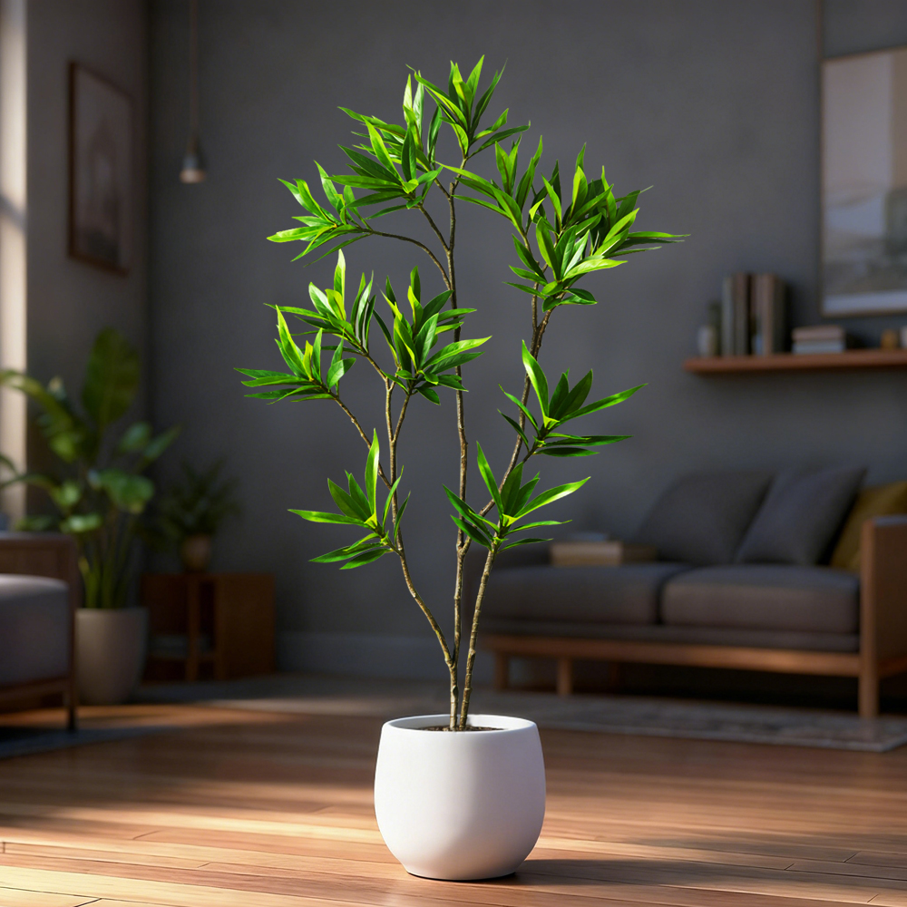 50-133cm Large Artificial Palm - đánh giá và giá Dracaena Marginata