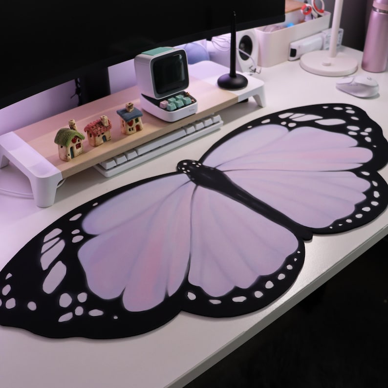 Purple Lilac Butterfly Deskmat - đánh giá và giá Tradescantia Purple