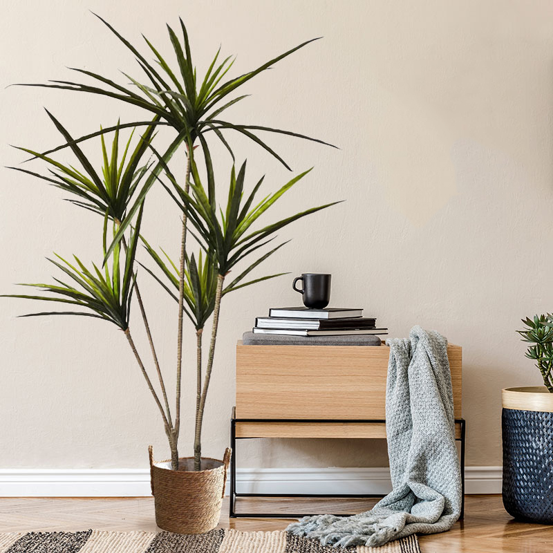 90-120cm Large Artificial Drac - đánh giá và giá Dracaena Marginata