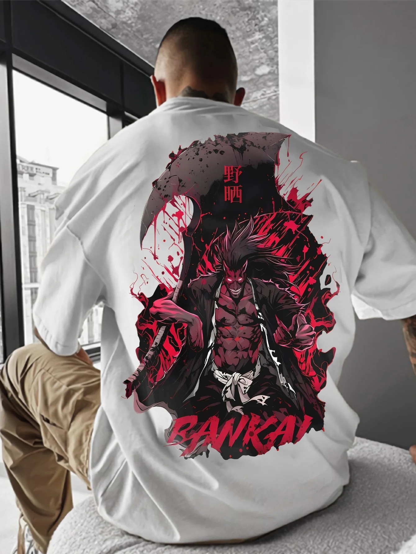 2026 BLEACH Kenpachi T-shirt A - đánh giá và giá Aglaonema Red