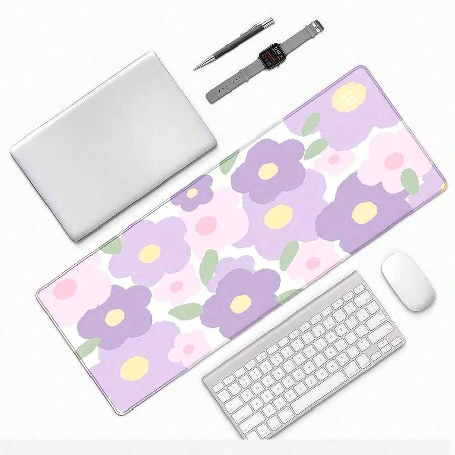 Purple Flower Mouse Pad - Larg - đánh giá và giá Tradescantia Purple