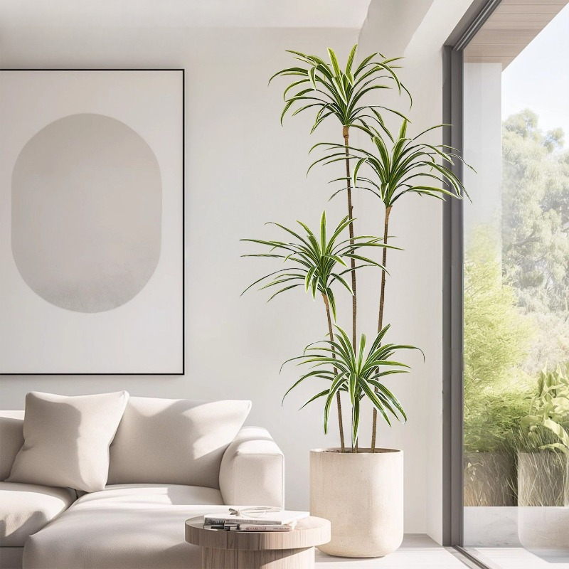 Artificial Dracaena Fake Plant - đánh giá và giá Dracaena Marginata