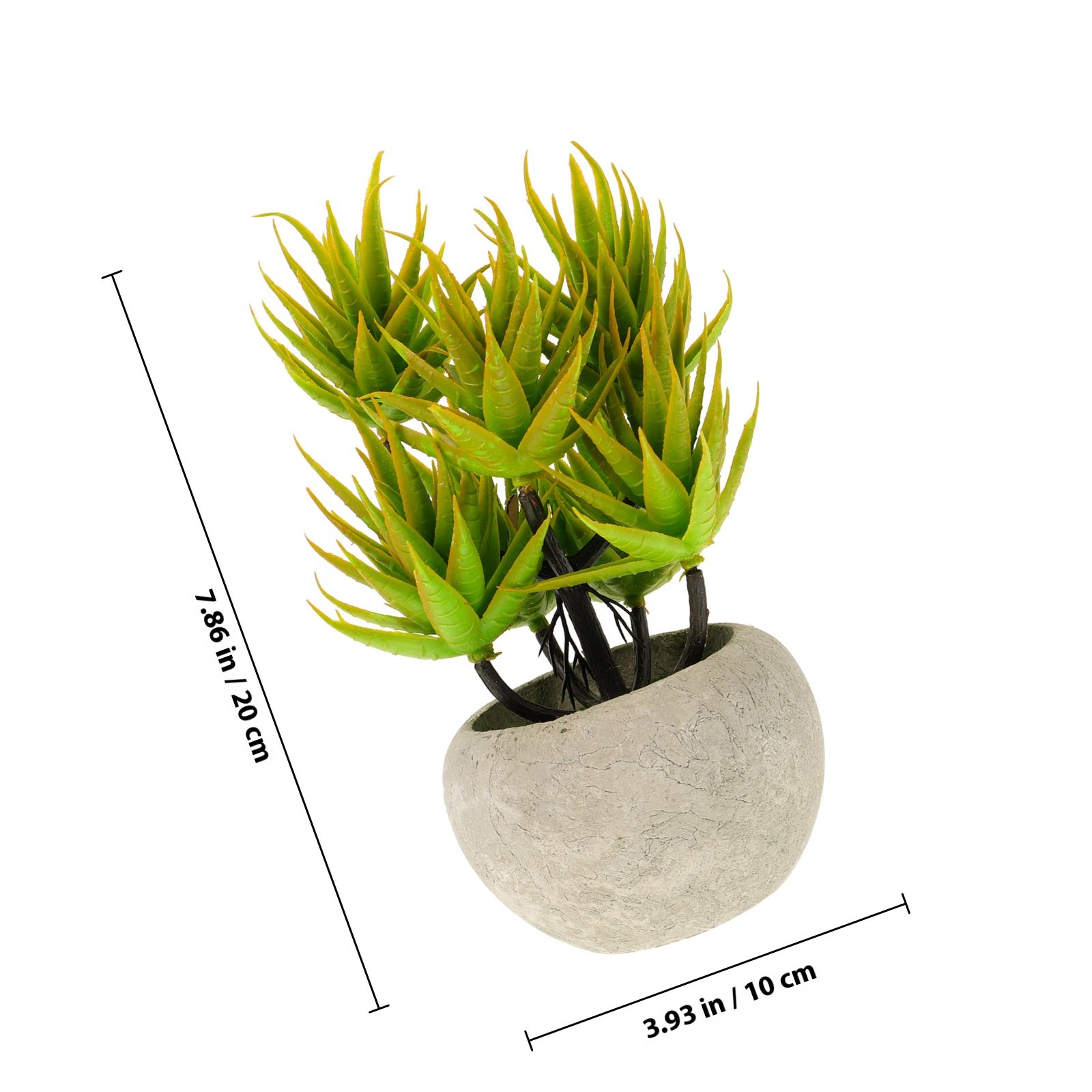 1 Piece Artificial Aloe Vera B - đánh giá và giá Aloe Vera Pot
