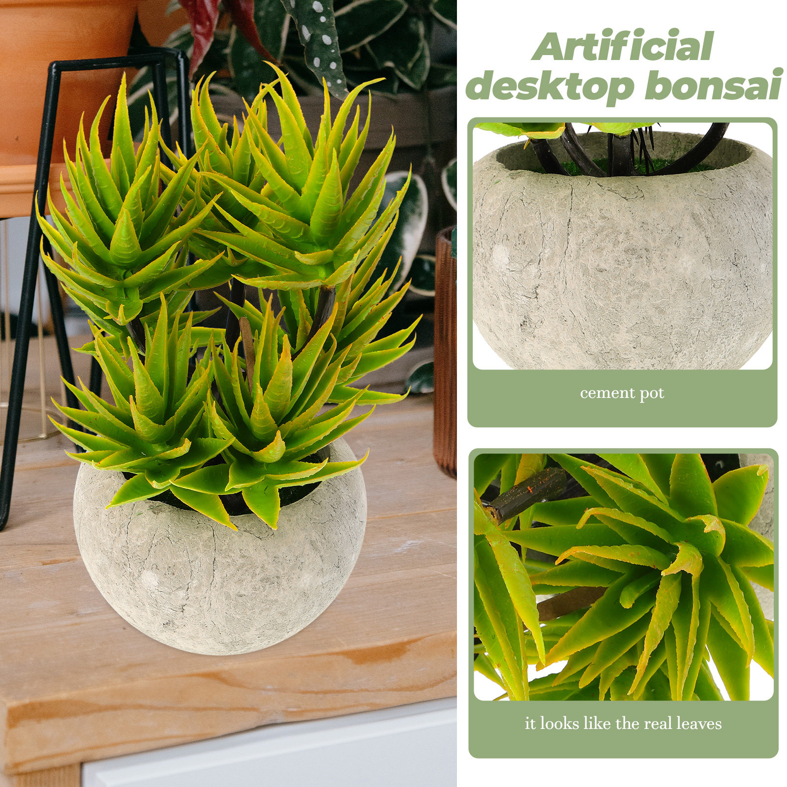 1 Piece Artificial Aloe Vera B - đánh giá và giá Aloe Vera Pot