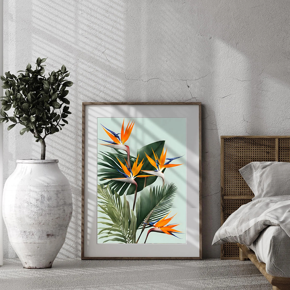 Bird of Paradise Wall arts, St - đánh giá và giá Bird Paradise Strelitzia