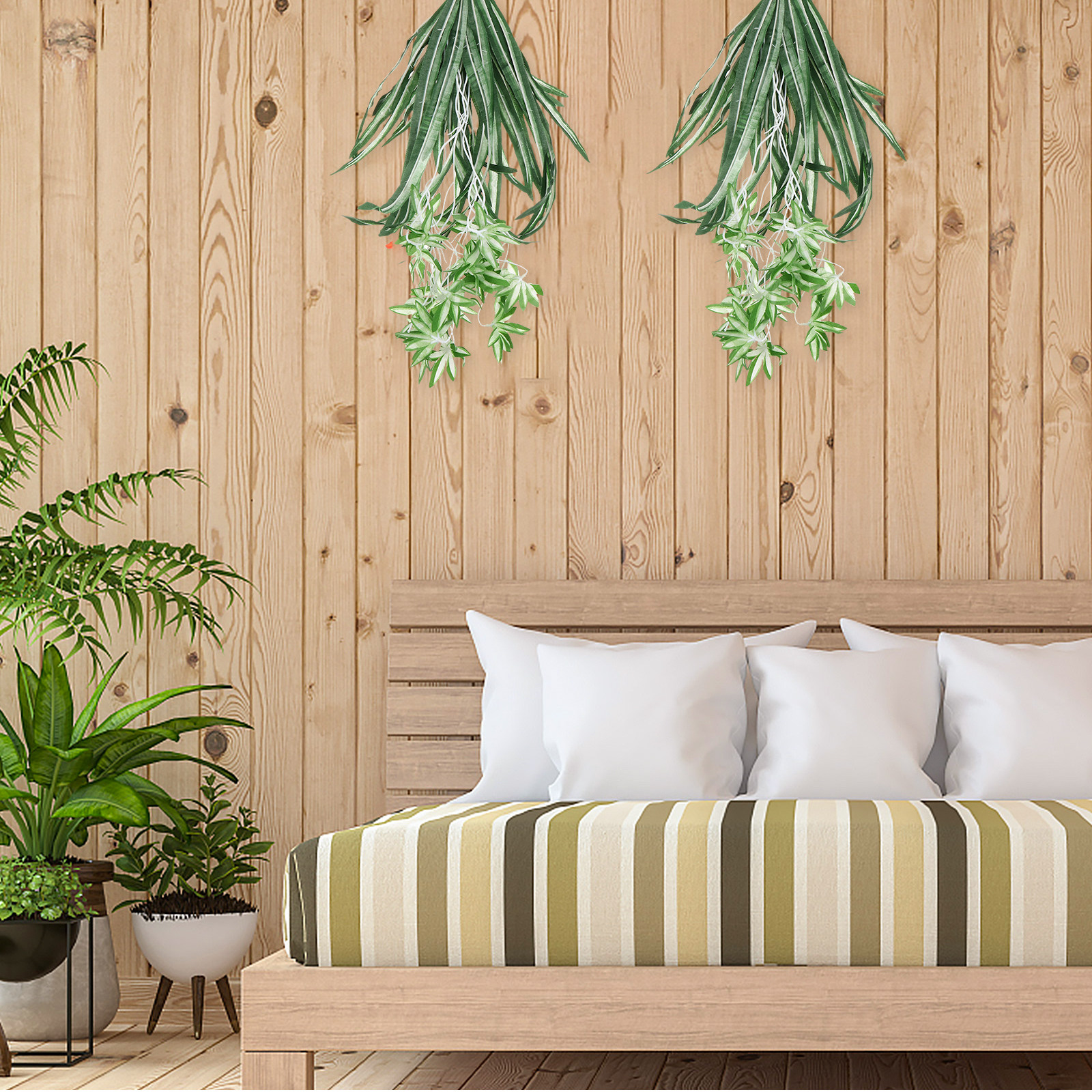 1Pcs Realistic Artificial Chlo - đánh giá và giá Spider Plant Hanging