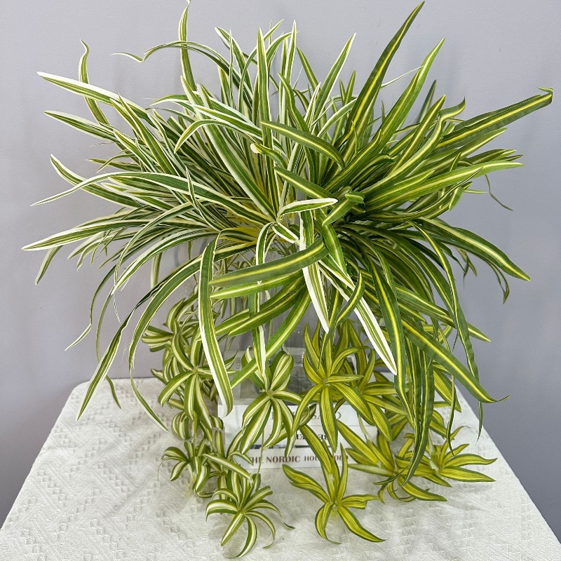 Artificial Spider Plant Chloro - đánh giá và giá Spider Plant Hanging