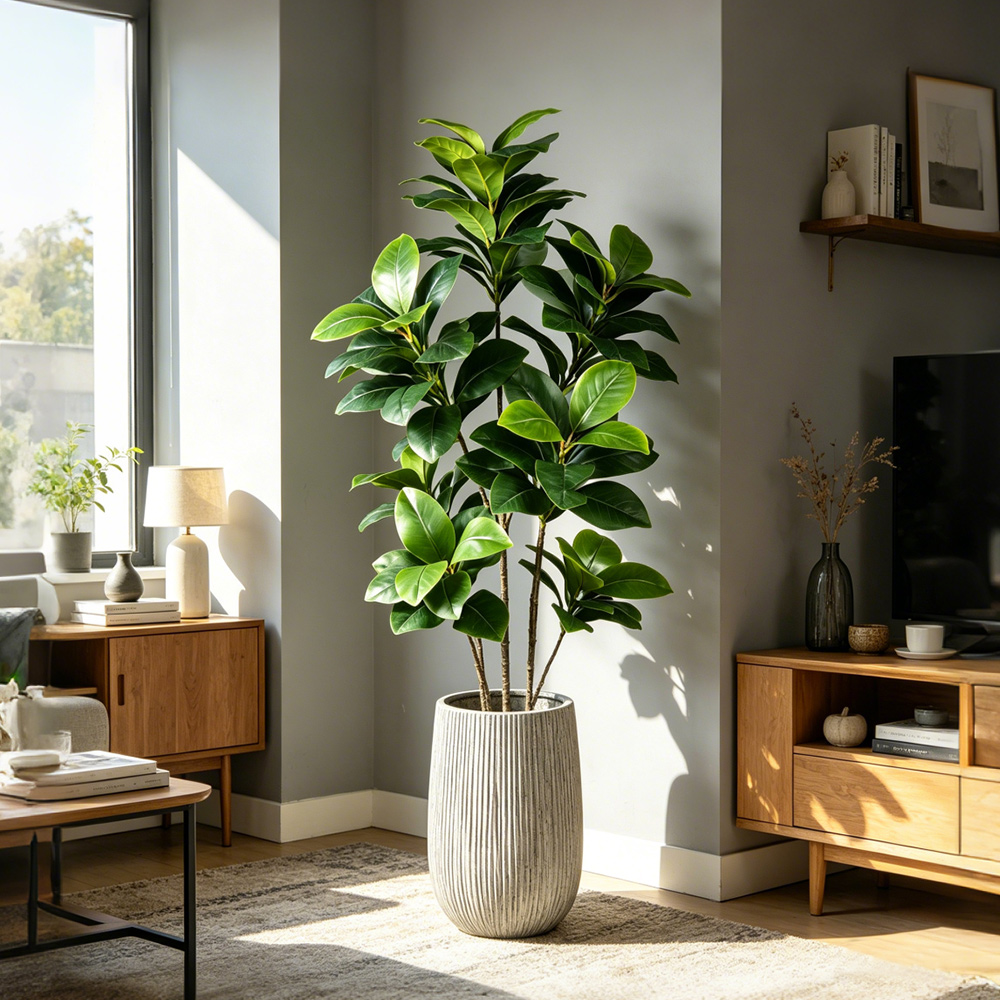 74-140cm Large Artificial Bany - đánh giá và giá Ficus Lyrata Tree