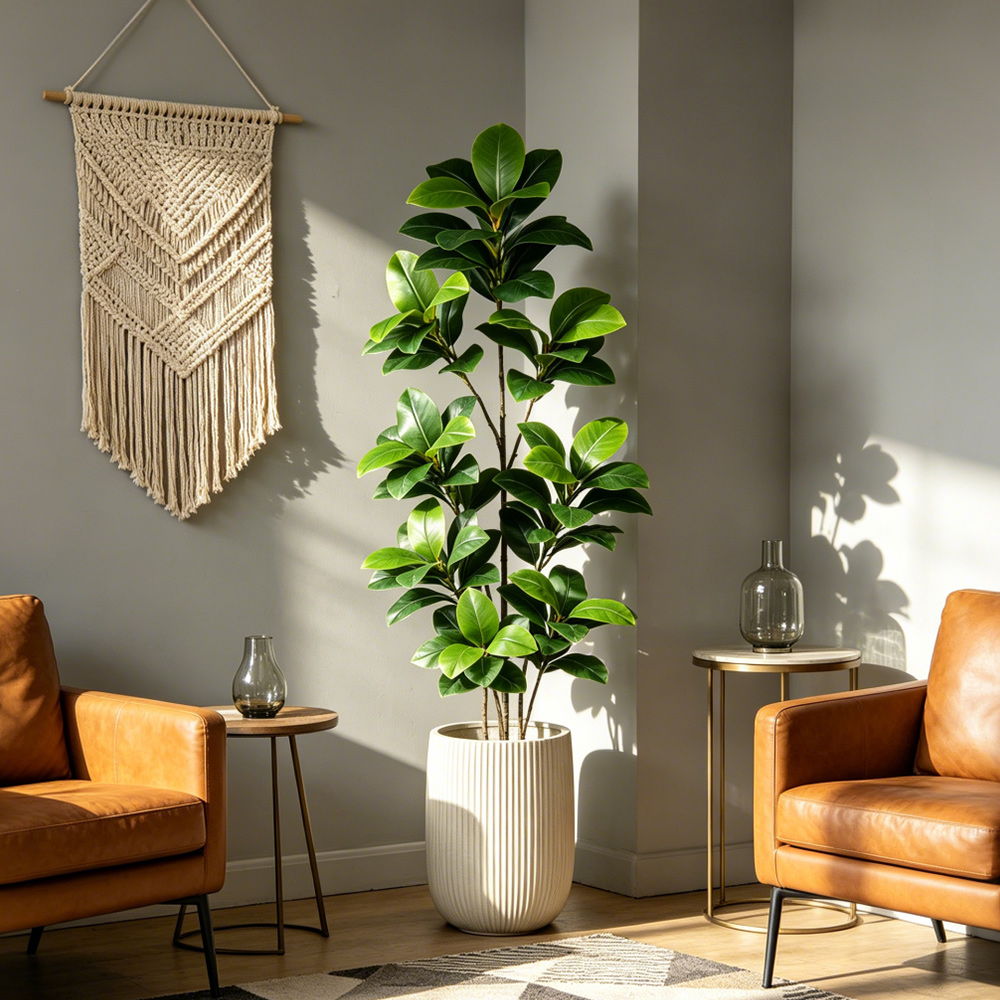 74-140cm Large Artificial Bany - đánh giá và giá Ficus Lyrata Tree