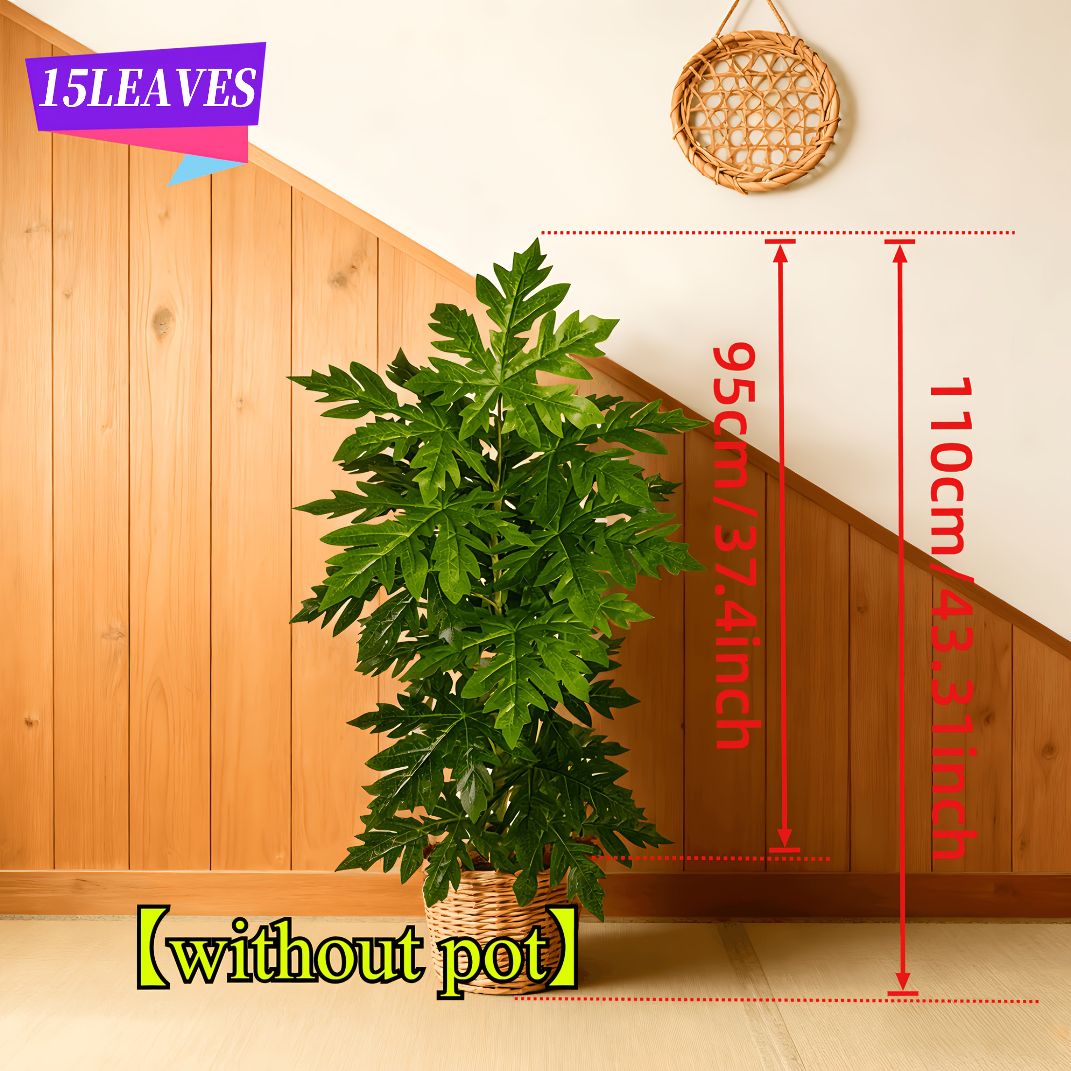1Pcs Large Lifelike Artificial - đánh giá và giá Dracaena Marginata