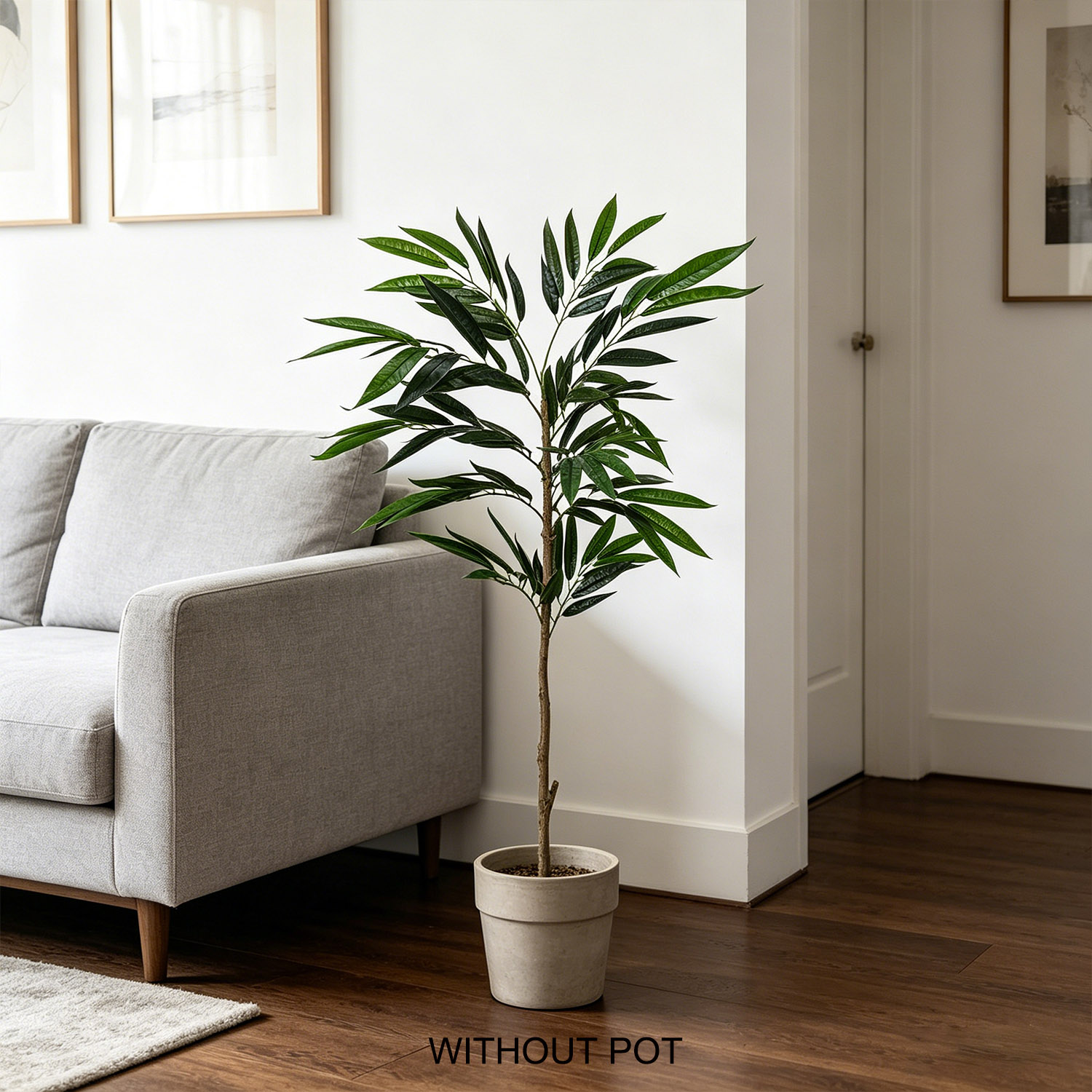 65-210cm/6.9ft Artificial Will - đánh giá và giá Ficus Lyrata Tree
